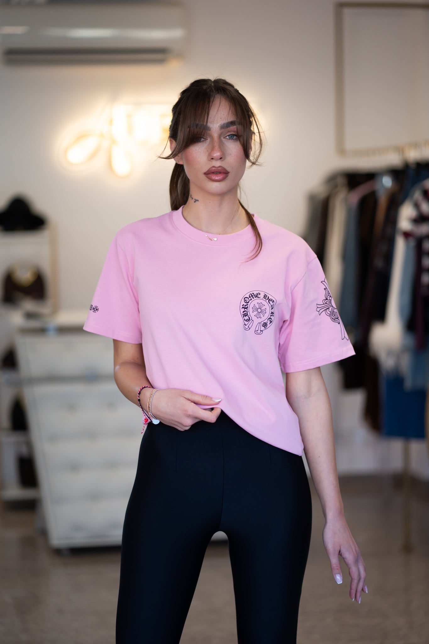 Тениска “Chrome Hearts”