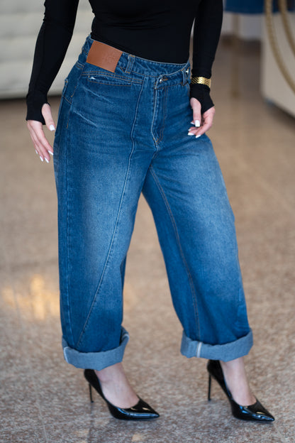 Дънки тип “Chrome Hearts”