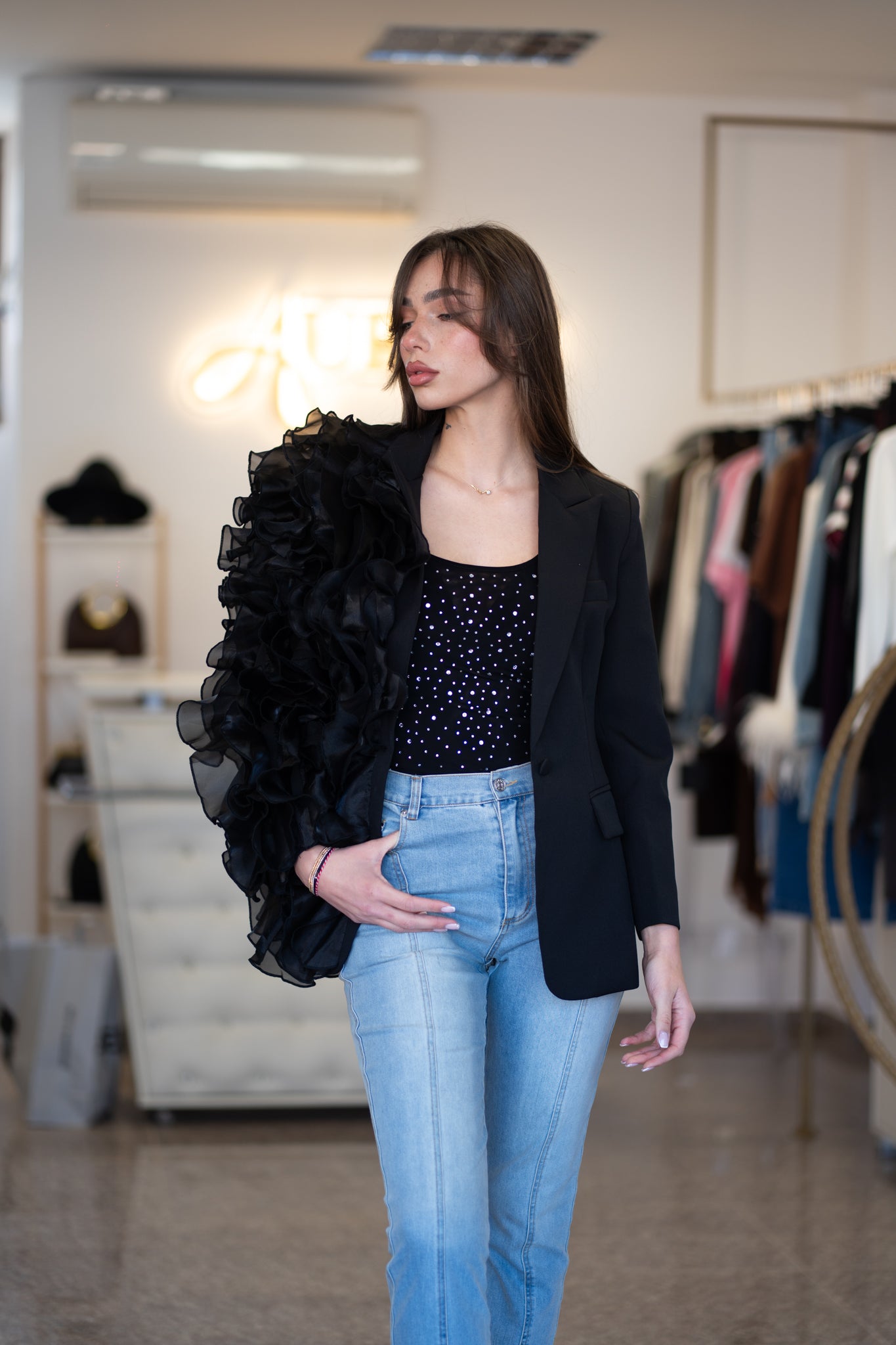 Блейзър дантели