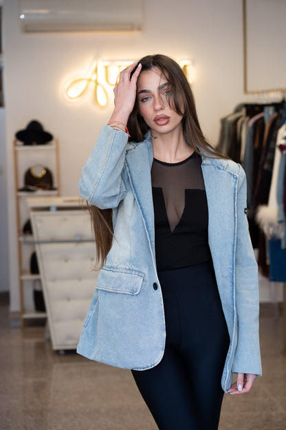 Дънкено сако