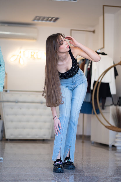 Дънки skinny jeans “charles stone” сини