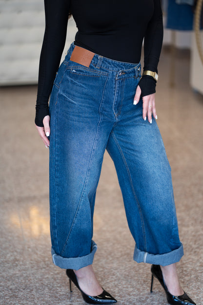 Дънки тип “Chrome Hearts”