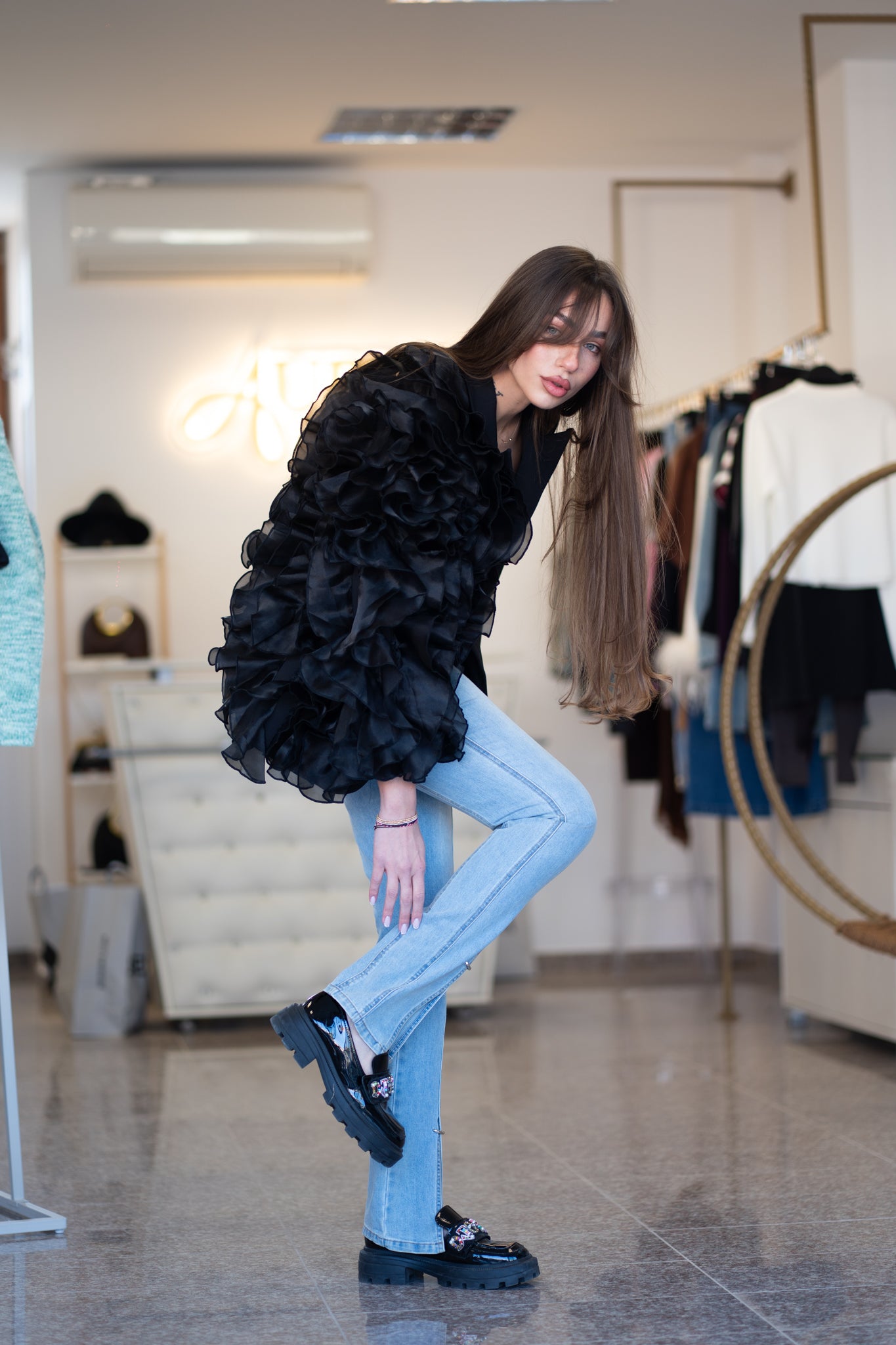 Блейзър дантели