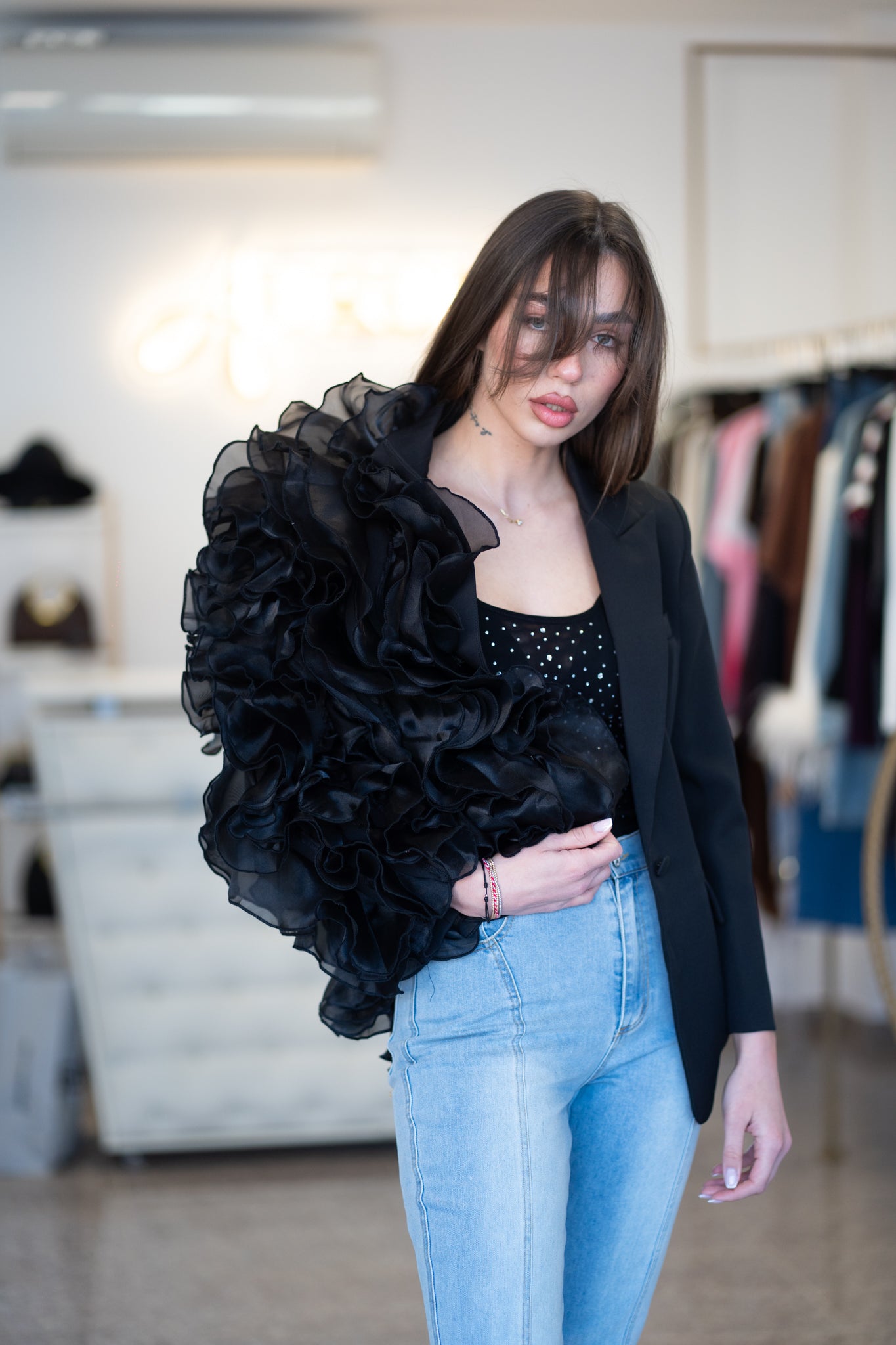 Блейзър дантели