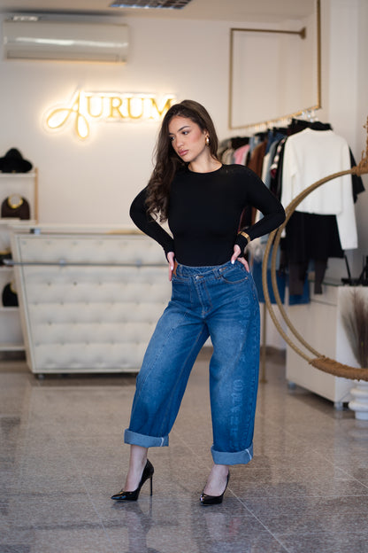 Дънки тип “Chrome Hearts”